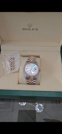 Rolex Datejust with box and extra links